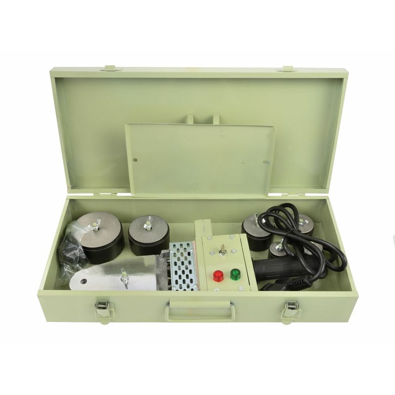 Casa si Gradina - Constructii - Scule electrice si accesorii - Pistoale de lipit - Dispozitiv de lipit tevi 20-63mm Geko - Infinity.ro