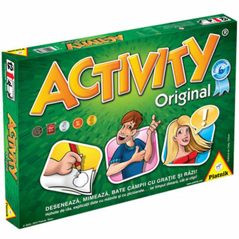 Jucarii, Copii si Bebe/Jucarii si jocuri/Jocuri si puzzle/Jocuri de societate - Joc Societate In Limba Romana Activity Original Piatnik 736322 - Infinity.ro