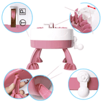 Casa si Gradina - Decoratiuni - DIY - Articole mercerie - Masina de tricotat caciuli, fulare, manusi, pentru copii, 22 de ace, accesorii fire de lana, croseta, ac, picioruse, DIY - Infinity.ro