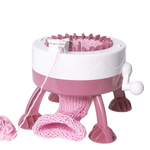 Casa si Gradina - Decoratiuni - DIY - Articole mercerie - Masina de tricotat caciuli, fulare, manusi, pentru copii, 22 de ace, accesorii fire de lana, croseta, ac, picioruse, DIY - Infinity.ro