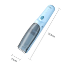 Ingrijire personala si Cosmetice - Aparate & accesorii ingrijire personala - Aparate de ras si tuns - Aparate de tuns - Aparat de tuns, copii/bebelusi/adulti, incarcare USB, impermeabil, compartiment de stocare a parului, culoare albastru - Infinity.ro