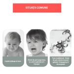 Ingrijire personala si Cosmetice - Aparate & accesorii ingrijire personala - Aparate de ras si tuns - Aparate de tuns - Aparat de tuns, copii/bebelusi/adulti, incarcare USB, impermeabil, compartiment de stocare a parului, culoare albastru - Infinity.ro