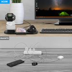 Laptop, Telefoane si Tablete - Telefoane mobile si accesorii - Accesorii Telefoane - Incarcatoare telefoane - Incarcator wireless 4 in 1, compatibil cu toate seriile Apple & Android, incarcare rapida 10 W, ABS, negru - Infinity.ro