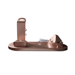 Laptop, Telefoane si Tablete - Telefoane mobile si accesorii - Accesorii Telefoane - Incarcatoare telefoane - Incarcator wireless 3 in 1, statie de incarcare rapida 10 W pentru Apple iWatch, AirPods Pro, Samsung Galaxy, roz - Infinity.ro