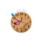 Casa si Gradina - Decoratiuni - Ceasuri - Ceas Decorativ Personalizabil din lemn HH270 Guma Orbit - 38 L x 38 H (cm) - Infinity.ro