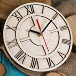 Casa si Gradina - Decoratiuni - Ceasuri - Ceas de Perete Personalizat Blank HH1508 din lemn pentru Licheni - 20x20 cm - Infinity.ro