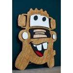 Casa si Gradina - Decoratiuni - Ceasuri - Ceas Personalizabil de lemn decorativ masina - Bucsa - 20 L x 24 H (cm) - Infinity.ro