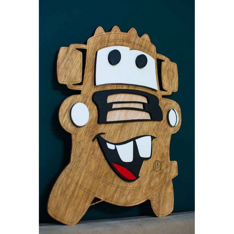 Casa si Gradina - Decoratiuni - Ceasuri - Ceas Personalizabil de lemn decorativ masina - Bucsa - 20 L x 24 H (cm) - Infinity.ro