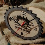 Casa si Gradina - Decoratiuni - Ceasuri - Ceas de Perete din lemn HH974 Personalizat 20 cm - Infinity.ro