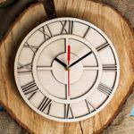 Casa si Gradina - Decoratiuni - Ceasuri - Ceas de Perete Personalizat Blank HH1508 din lemn pentru Licheni - 20x20 cm - Infinity.ro