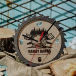 Casa si Gradina - Decoratiuni - Ceasuri - Ceas de Perete din lemn HH974 Personalizat 20 cm - Infinity.ro