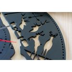 Casa si Gradina - Decoratiuni - Ceasuri - Ceas Decorativ Personalizabil HandyHands din lemn HH264 Vanatoare - 29 L x 29 H (cm) - Infinity.ro