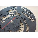 Casa si Gradina - Decoratiuni - Ceasuri - Ceas Decorativ Personalizabil din lemn HH265 Motor Pentru Garaj - 38 L x 38 H (cm) - Infinity.ro