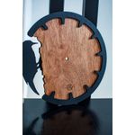 Casa si Gradina - Decoratiuni - Ceasuri - Ceas Personalizabil de lemn decorativ, Cea35, Ciocanitoare - 25 L x 25 H (cm) - Infinity.ro