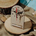 Casa si Gradina - Decoratiuni - Ceasuri - Ceas pentru Birou din lemn HH975 Personalizat 10x17 cm - Infinity.ro