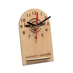 Casa si Gradina - Decoratiuni - Ceasuri - Ceas pentru Birou din lemn HH975 Personalizat 10x17 cm - Infinity.ro