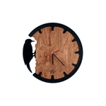 Casa si Gradina - Decoratiuni - Ceasuri - Ceas Personalizabil de lemn decorativ, Cea35, Ciocanitoare - 27 L x 27 H (cm) - Infinity.ro