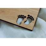 Market - Cadouri - Rame si albume foto - GuestBook Album Foto de Botez Personalizat din lemn Bebelus Baiat - Infinity.ro