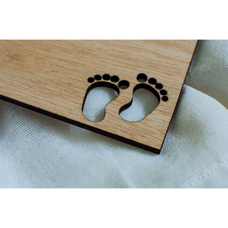 Market - Cadouri - Rame si albume foto - GuestBook Album Foto de Botez Personalizat din lemn Bebelus Baiat - Infinity.ro