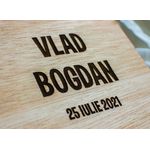 Market - Cadouri - Rame si albume foto - GuestBook Album Foto de Botez Personalizat din lemn Bebelus Baiat - Infinity.ro
