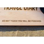 Market - Cadouri - Rame si albume foto - Album Foto de Nunta Personalizat din lemn GuestBook Morticia Addams 30x21 cm - Infinity.ro