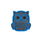 Casa si Gradina - Corpuri si surse de iluminat - Veioze si lampi - Lampi de veghe copii - Lampa Personalizabila HandyHands din lemn Bufnita Inteleapta - 19 L x 20 H (cm) - Infinity.ro