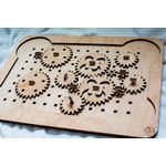 Jucarii, Copii si Bebe - Jucarii si jocuri - Jucarii & jocuri educative - Jocuri si jucarii educative - Joc Personalizabil, HandyHands, educativ Montessori de logica cu rotite - 37 L x 27 H (cm) - Infinity.ro