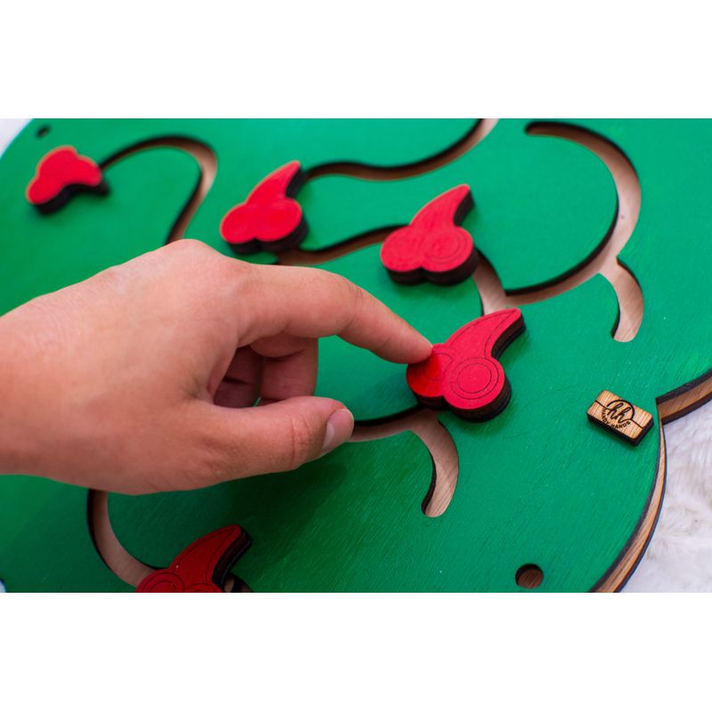Jucarii, Copii si Bebe - Jucarii si jocuri - Jucarii & jocuri educative - Jocuri si jucarii educative - Joc Personalizabil, HandyHands, educativ Montessori Labirint Copac - 27 L x 26 H (cm) - Infinity.ro