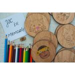 Jucarii, Copii si Bebe - Jucarii si jocuri - Jucarii & jocuri educative - Jocuri si jucarii educative - Joc Personalizabil, HandyHands, educativ de memorie Montessori Gaseste perechea - 4 L x 4 H (cm), Da - Infinity.ro