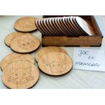 Jucarii, Copii si Bebe - Jucarii si jocuri - Jucarii & jocuri educative - Jocuri si jucarii educative - Joc Personalizabil, HandyHands, educativ de memorie Montessori Gaseste perechea - 4 L x 4 H (cm), Da - Infinity.ro