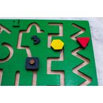 Jucarii, Copii si Bebe - Jucarii si jocuri - Jucarii & jocuri educative - Jocuri si jucarii educative - Joc Personalizabil, HandyHands, educativ Montessori Labirint 4 Circuite - 21 L x 16 H (cm) - Infinity.ro