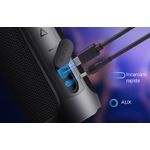 TV, Audio-Video si Foto - Portabile audio - Boxe portabile - Boxa portabila Bluetooth by DolphinMC®, Extra Bass, Fast-Pair, Autonomie 10 ore, Cititor Card SD, USB Type-C, Negru - Infinity.ro
