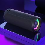 TV, Audio-Video si Foto - Portabile audio - Boxe portabile - Boxa portabila Bluetooth by DolphinMC®, Extra Bass, Fast-Pair, Autonomie 10 ore, Cititor Card SD, USB Type-C, Negru - Infinity.ro