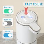 Casa si Gradina - Bucatarie si vesela - Organizare si depozitare bucatarie - Dispensere detergent - Dozator  DolphinMC® cu senzor  pentru sapun lichid, detergent 380ml, dispenser automat - Infinity.ro