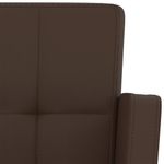 Casa si Gradina - Mobilier - Scaune si fotolii - Scaune - Scaune de bar, 2 buc., maro, piele ecologica - Infinity.ro