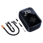 Auto si Moto - Reparatii si depanare - Compresoare auto - Compresor Auto portabil by DolphinMC®, 12V, Wireless, display digital, Lanterna incorporate, maxim 10 bar 1800 mAh,Negru - Infinity.ro