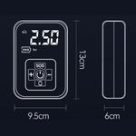 Auto si Moto - Reparatii si depanare - Compresoare auto - Compresor Auto portabil by DolphinMC®, 12V, Wireless, display digital, Lanterna incorporate, maxim 10 bar 1800 mAh,Negru - Infinity.ro