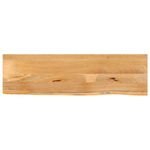 Casa si Gradina - Mobilier - Feronerie si accesorii mobila - Blat de masa contur organic 120x40x3,8 cm lemn masiv de mango, natural - Infinity.ro