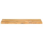 Casa si Gradina - Mobilier - Feronerie si accesorii mobila - Blat de masa contur organic 120x40x3,8 cm lemn masiv de mango, natural - Infinity.ro