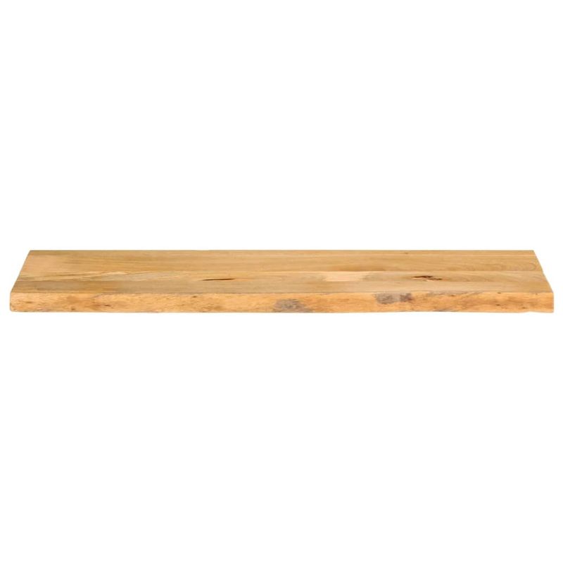 Casa si Gradina - Mobilier - Feronerie si accesorii mobila - Blat de masa contur organic 120x40x3,8 cm lemn masiv de mango, natural - Infinity.ro