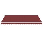 Casa si Gradina - Gradina si terasa - Umbrele si pavilioane - Umbrele - Copertina retractabila automat, visiniu, 450x300 cm - Infinity.ro