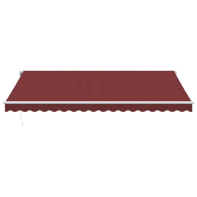 Casa si Gradina - Gradina si terasa - Umbrele si pavilioane - Umbrele - Copertina retractabila automat, visiniu, 450x300 cm - Infinity.ro