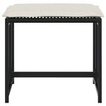 Casa si Gradina - Gradina si terasa - Mobilier exterior - Scaune si sezlonguri gradina - Scaune gradina cu perne, 4 buc. negru, poliratan - Infinity.ro