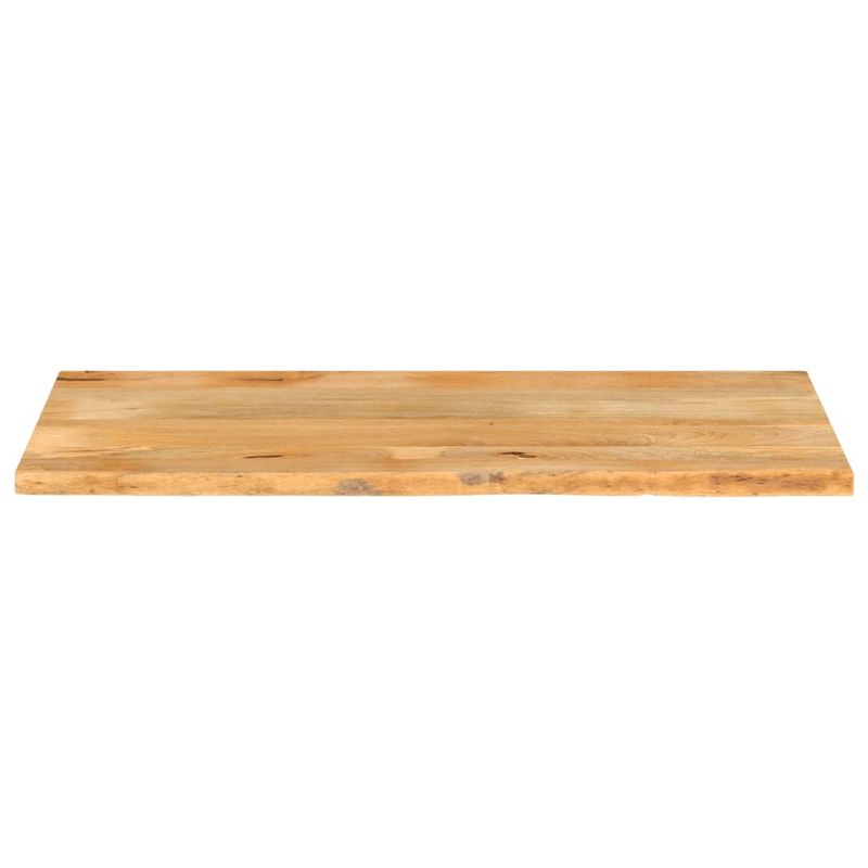 Casa si Gradina - Mobilier - Feronerie si accesorii mobila - Blat de masa contur organic 140x60x3,8 cm lemn masiv de mango, natural - Infinity.ro