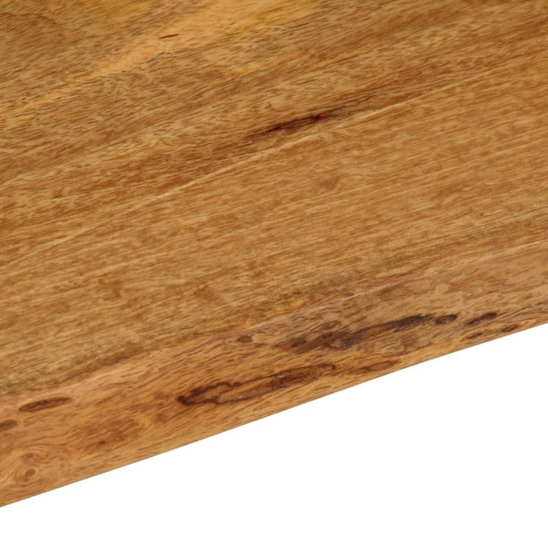 Casa si Gradina - Mobilier - Feronerie si accesorii mobila - Blat masa cu margini, 80x40x3,8 cm, lemn masiv mango (finisaj stejar) - Infinity.ro