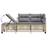 Casa si Gradina - Gradina si terasa - Mobilier exterior - Canapele si fotolii gradina - Set mobilier coltar de gradina cu perne 3 piese bej combinat poliratan - Infinity.ro