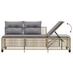 Casa si Gradina - Gradina si terasa - Mobilier exterior - Canapele si fotolii gradina - Set mobilier coltar de gradina cu perne 3 piese bej combinat poliratan - Infinity.ro