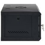 PC, gaming si accesorii - Servere - Cabinete metalice - Dulap de server montat pe perete, 6U, 19" IP20, 53x40x30 cm, negru - Infinity.ro