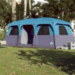 Sport si Outdoor/Camping/Corturi camping - Cort de familie pentru 9 persoane, albastru, impermeabil - Infinity.ro