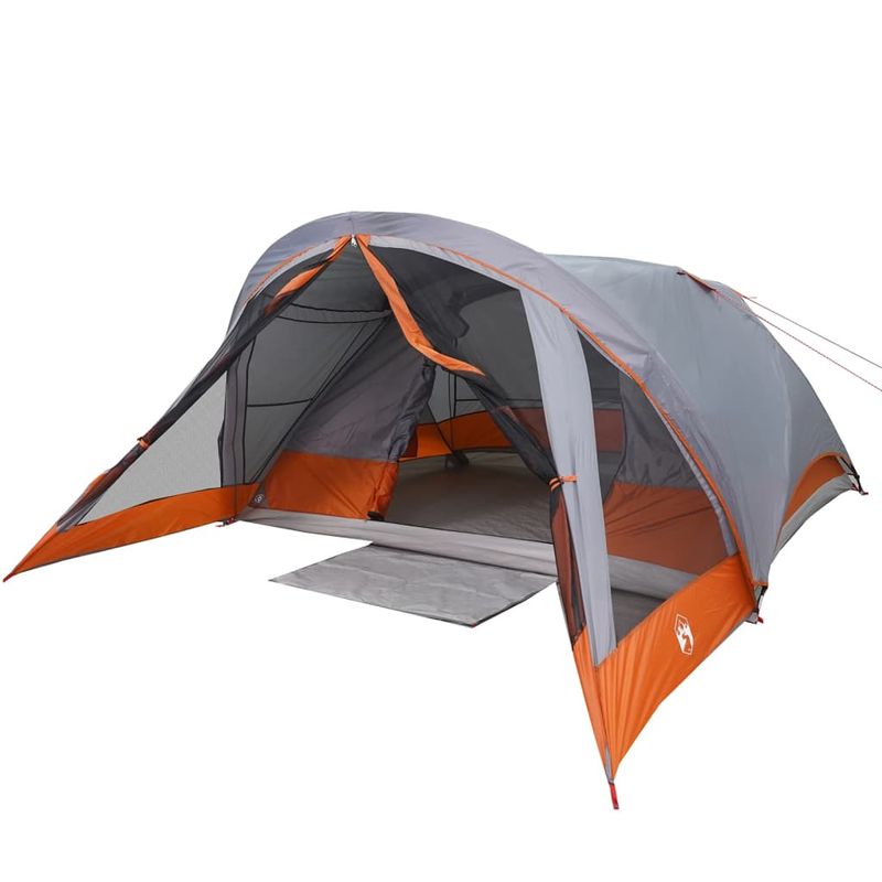 Sport si Outdoor - Camping - Corturi camping - Cort de familie pentru 6 persoane, gri, impermeabil - Infinity.ro